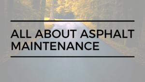 asphalt maintenance - asphalt pros