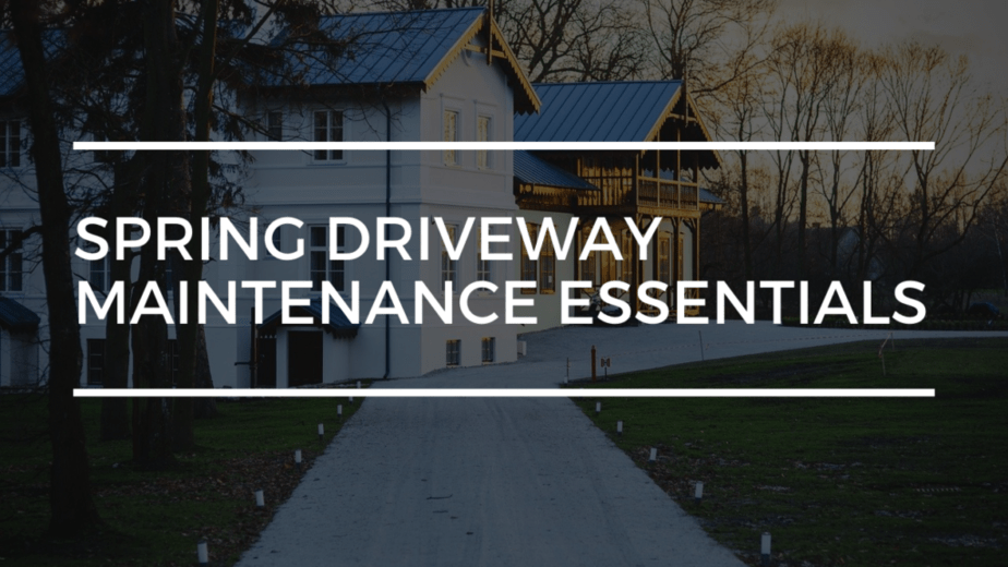 driveway maintenance tips