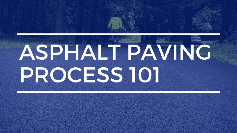 asphalt paving process
