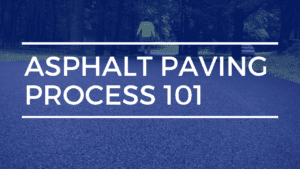 asphalt paving process