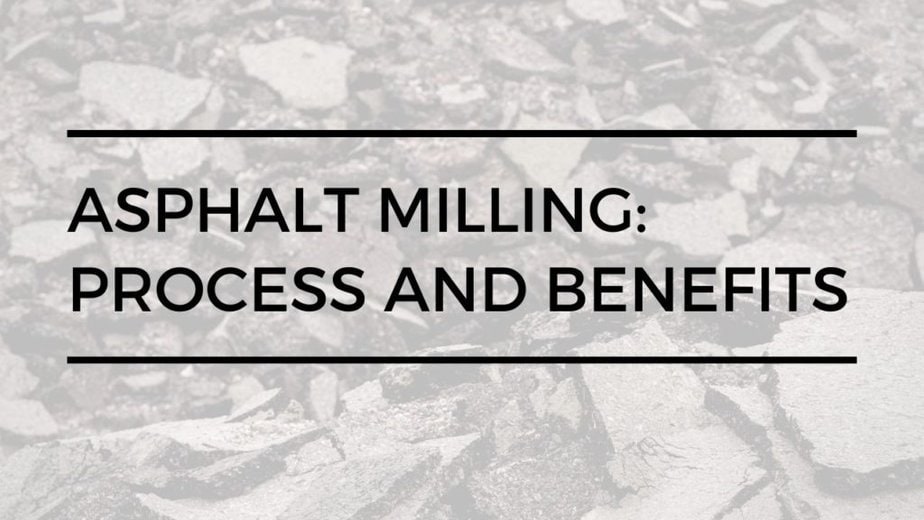 asphalt milling process | limitless golden construction