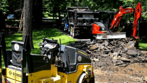 pavement removal process