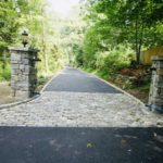 driveway paving home entrance