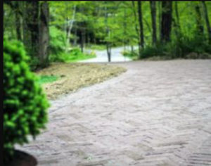 masonry driveway