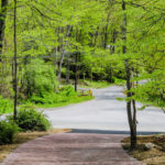 steep masonry driveway