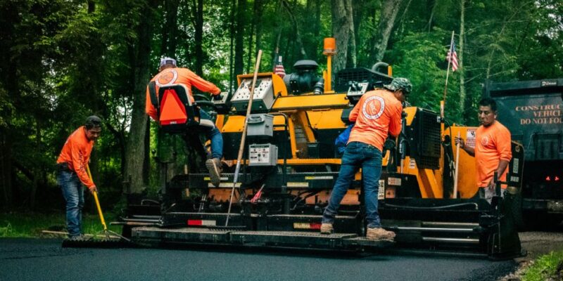Paving service and driveway repairs or maintenance