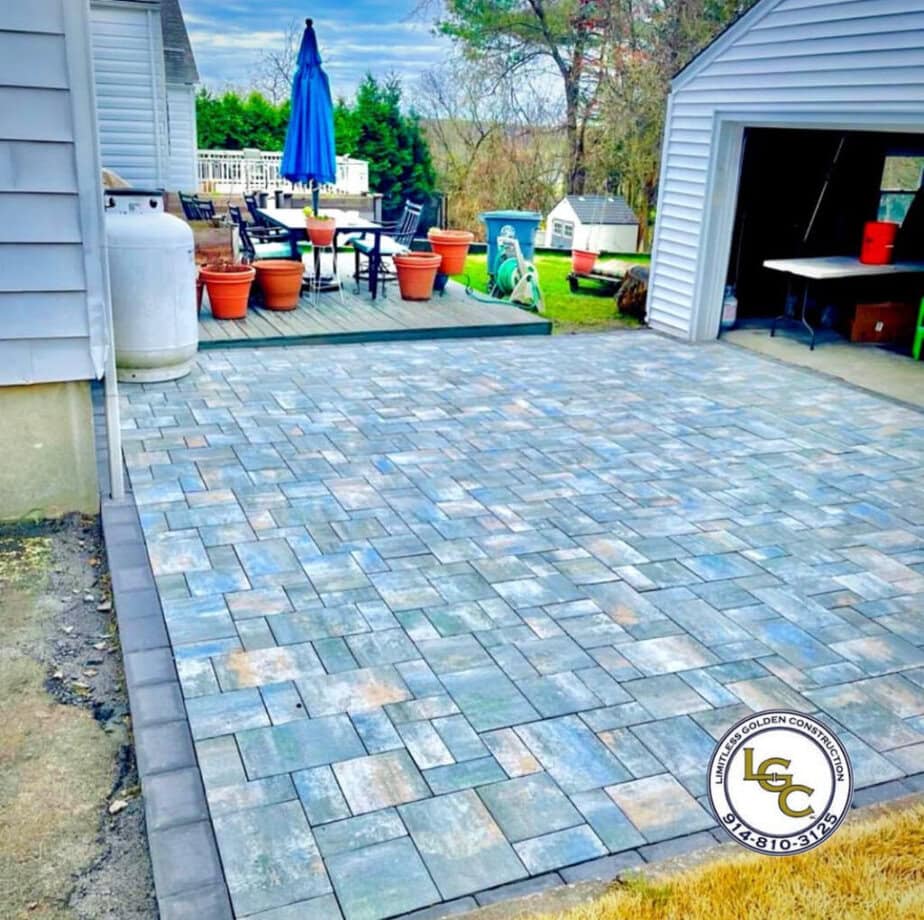 Paver Installation of Decks