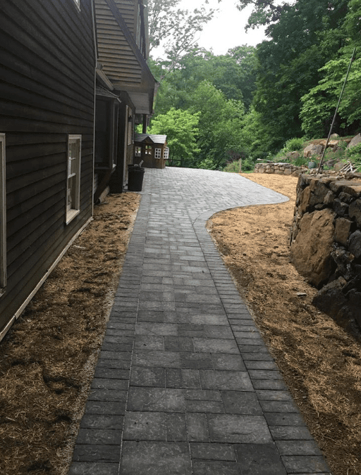 After waterproofing basement and masonry