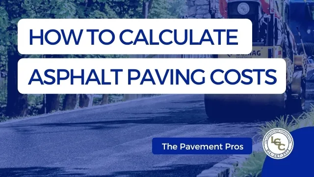 how to calculate asphalt paving cost 2024