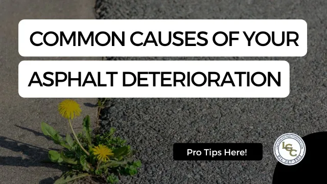 Common causes of Asphalt Deterioration: How long does it last?