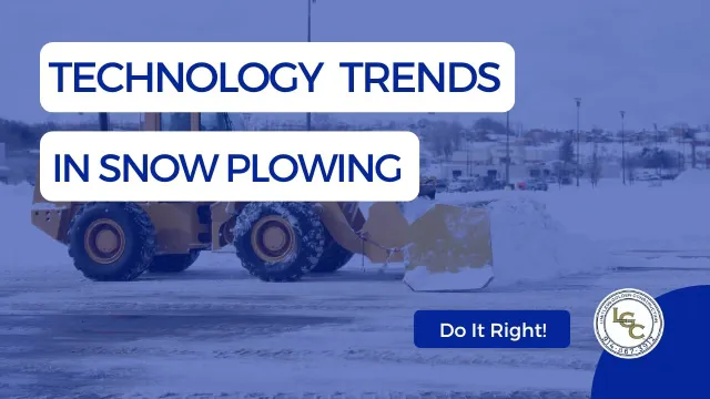 Technology trends & innovations in snow plowing